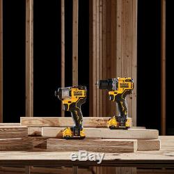 DeWALT DCK221F2 XTREME 12V MAX Brushless Cordless Drill and Impact Combo Kit