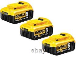 DeWalt DCK665P3T 18V 3 x 5.0Ah 6pc XR Cordless Li-ion Kit Brushless Professional