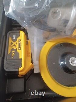 DeWalt DCM849P2-GB Brushless 18 Volt XR 1x 5Ah Rotary Polisher Kit