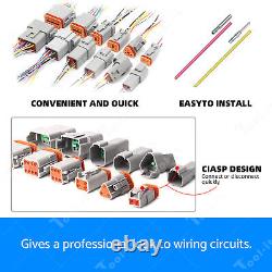 Deutsch DT Connector Plug Kit 438pcs With Crimp Tool Automotive #DT-KIT3-TR UK