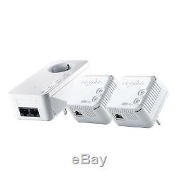 Devolo dLAN Multiroom Wifi Kit Network WLAN 500 Mbit Powerline Adapter Steckdose
