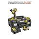 Dewalt Dck266p2t Combi Drill And Impact Driver Kit With 2 X 5.0ah Brushless
