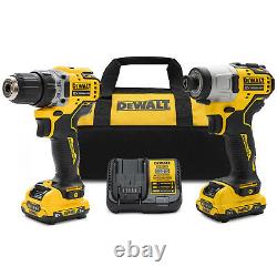 Dewalt Xtreme 12V MAX Brushless Cordless Compact Drill and Impact Driver Kit