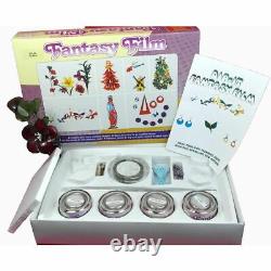 Dip-it Fantasy Film Glass Kit Complete Set with 4 Colours & Accessories