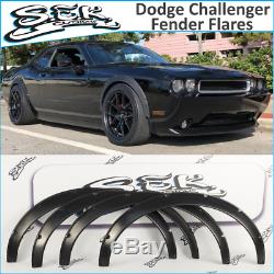 Dodge Challenger SRT (08-16) Fender Flares Set, Wide Body Kit, ABS plastic