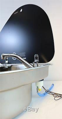 Dometic Smev 8821 L/h Sink & Hob Combi Kit Tap Gaz Reg Camper Van Inc Template