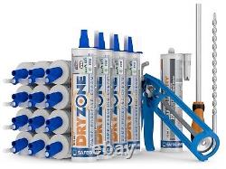 Dryzone Damp Proofing Cream DPC Injection Kit BBA Approved Rising Damp 310ml