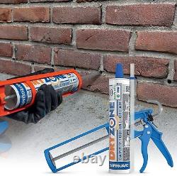 Dryzone Damp Proofing Cream DPC Injection Kit BBA Approved Rising Damp 310ml