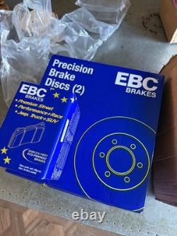 EBC Brakes Kit (Brand New) Turbo Groove Discs + Yellowstuff Pads Front & Rear