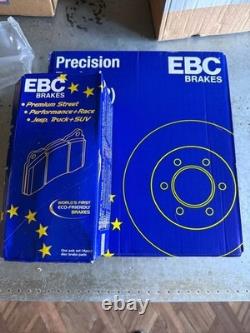 EBC Brakes Kit (Brand New) Turbo Groove Discs + Yellowstuff Pads Front & Rear