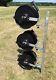 Electric Fence Reel Kit Mounting Post 3 X Fencing Reels With Brackets