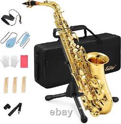 Eastar AS-? SAX Alto Saxophone E Flat F Key Saxaphone + Hard Case Xmas Gift