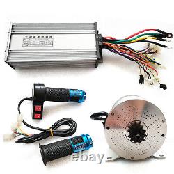 Electric Brushless DC Motor Kit High Speed Motor Controller Go Kart 60V 2000W