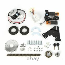 Electric Conversion Kit 350W 24V / 36V f Common Bike Left Chain Drive Custom