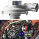 Electric Turbo Supercharger Turbocharger Kit Air Filter Intake For Universal Car