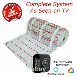 Electric Underfloor Heating mat kit 150w per m2 All Sizes in this Listing