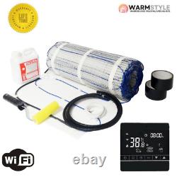 Electric Underfloor heating Mat kit 200w per m2 All Sizes in Listing