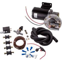 Electric Vacuum Pump Kit for Brake Booster 12 Volt 18 22 Brand New