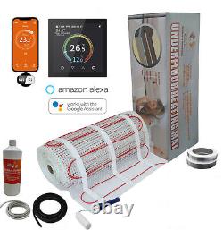 Electric underfloor heating Mat Kit 150w Mesh mat Systems all sizes available