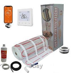 Electric underfloor heating Mat Kit 200w Mesh mat Systems all sizes available