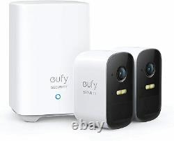 Eufy Security eufyCam 2C 2-Cam Kit Outdoor Wireless Camera Battery 1080p IP67