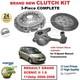 For Renault Grand Scenic Ii 1.6 112bhp 2006-2008 Brand New 3pc Clutch Kit + Csc