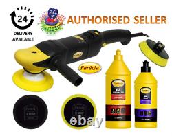 Farecla Electric Buffer Polisher Kit 220Volt G3 PREMIUM, G3 WAX + GMF601 +GMC612