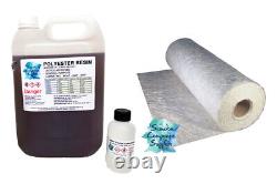 Fibreglass Roofing Kit 450g 1 100 square metre Kits WITH or WITHOUT tools