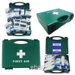 First Aid Box 1-10 Person Uk Hse Compliant Kit For Home Office Business Small