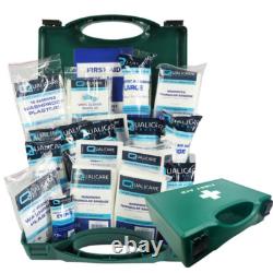 First Aid Box 1-10 Person Uk Hse Compliant Kit For Home Office Business Small