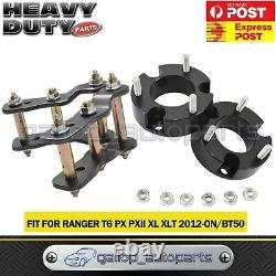 Fit Ford Ranger PX & BT50 Lift Kit 2.5 Front Spacer & 2 Rear Shackles 2011-ON