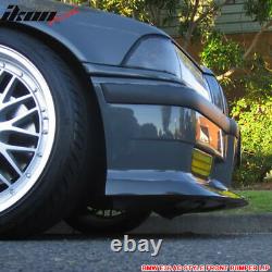 Fits 92-98 BMW E36 M3 Only 2Dr 4Dr AC Style Front Bumper Lip Spoiler PU
