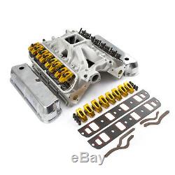 Fits Ford SB 289 302 Hyd Roller 190cc Cylinder Head Top End Engine Combo Kit