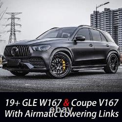 For 19+ Mercedes W167 GLE V167 Coupe 450 53 63 AMG Adjustable Air Lowering Links