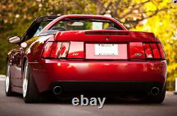 For 99-04 Ford Mustang CBR Style Rear Trunk Wing Spoiler Brake Light Insert