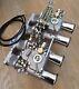 Ford Duratec 1.8 2l Manifold 45 Dcoe Carbs, Linkage Kit Fuel Unions Trumpets