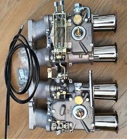 Ford Duratec 1.8 2L manifold 45 dcoe carbs, linkage kit fuel unions trumpets