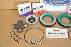 Ford F250 F350 Superduty 2005-2014 Front Axle Seal And Greaseable U Joint Kit