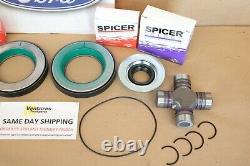 Ford F250 F350 Superduty 2005-2014 Front Axle Seal And Greaseable U Joint Kit