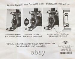 Ford F250 F350 Superduty 2005-2014 Front Axle Seal And Greaseable U Joint Kit