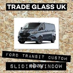 Ford Transit CUSTOM Sliding Windows, With FITTING KIT And U TRIM