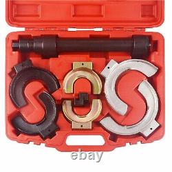 Fork Strut Coil Clamp Spring Compressor Macpherson Tool Set Kit Auto Garage