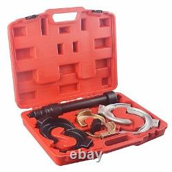 Fork Strut Coil Clamp Spring Compressor Macpherson Tool Set Kit Auto Garage