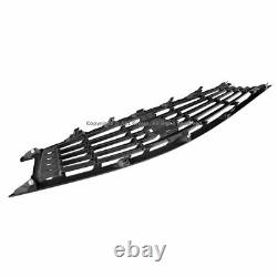 Front Bumper Glossy Black Grille For Infiniti 10-13 G37 11-12 G25 2015 Q40 Sedan