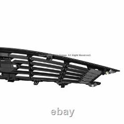 Front Bumper Glossy Black Grille For Infiniti 10-13 G37 11-12 G25 2015 Q40 Sedan