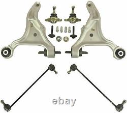 Front Lower Suspension Wishbone Track Control Arms Kit For Volvo S60 V70 Mk2