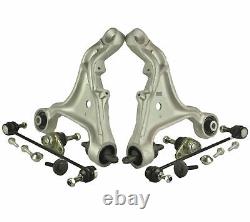 Front Lower Suspension Wishbone Track Control Arms Kit For Volvo S60 V70 Mk2