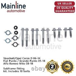 Front Subframe Crossmember Subframe for Fiat Grande Punto 05- 15 +FITTING KIT