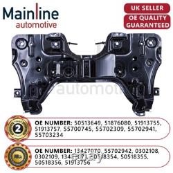 Front Subframe Crossmember Subframe for Vauxhall Corsa D WITH FULL FITTING KIT