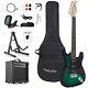 Full Size Electric Guitar 39 Inch Beginner Super Kit With 20 Watt Amplifier New